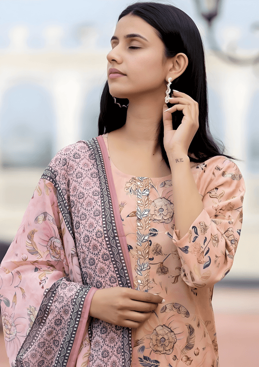 Premium Tebby Cotton Suit Set for Women - Ultra-Soft & Breathable
